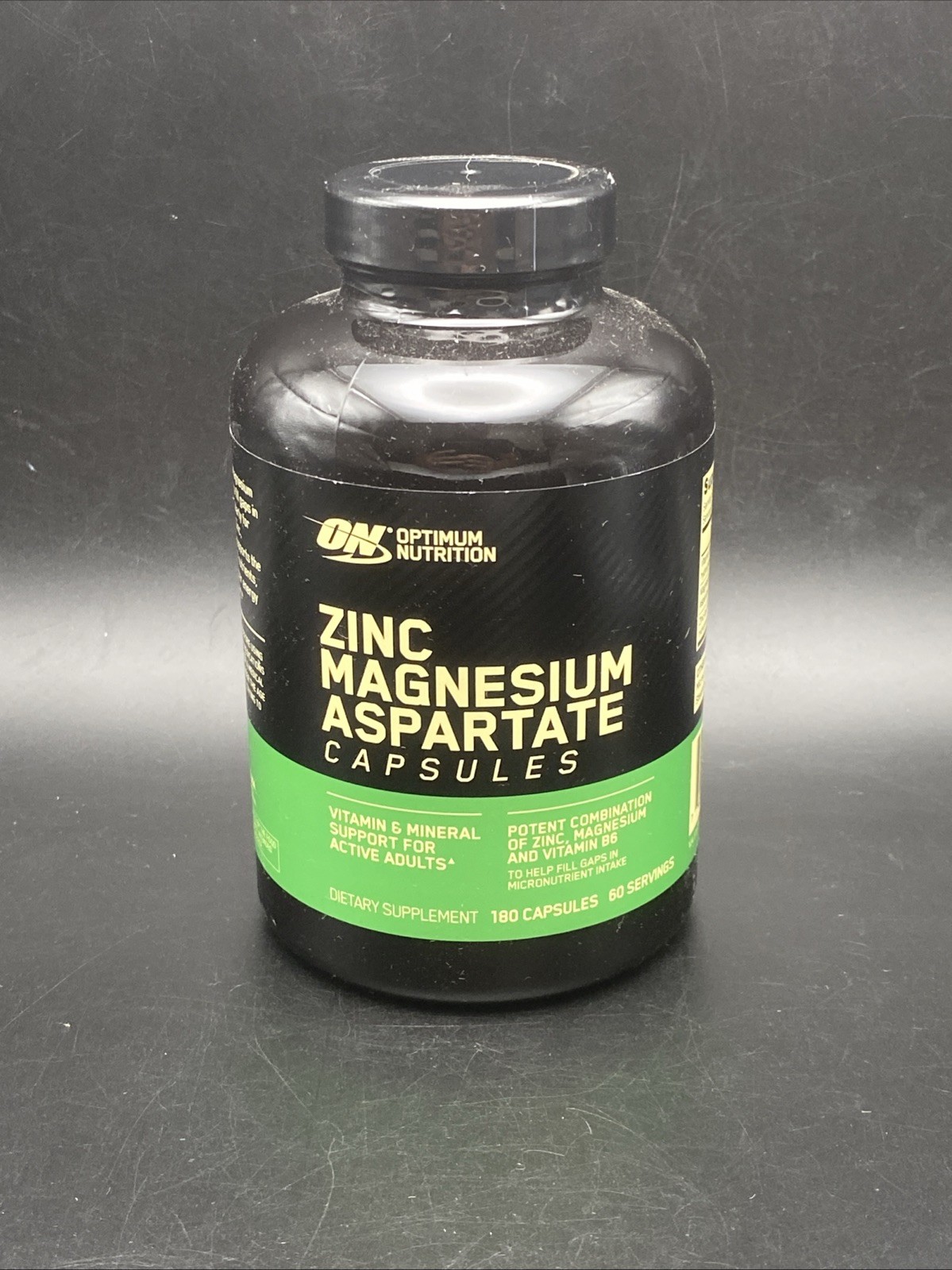 Zinc Magnesium Aspartate, 180 Capsules