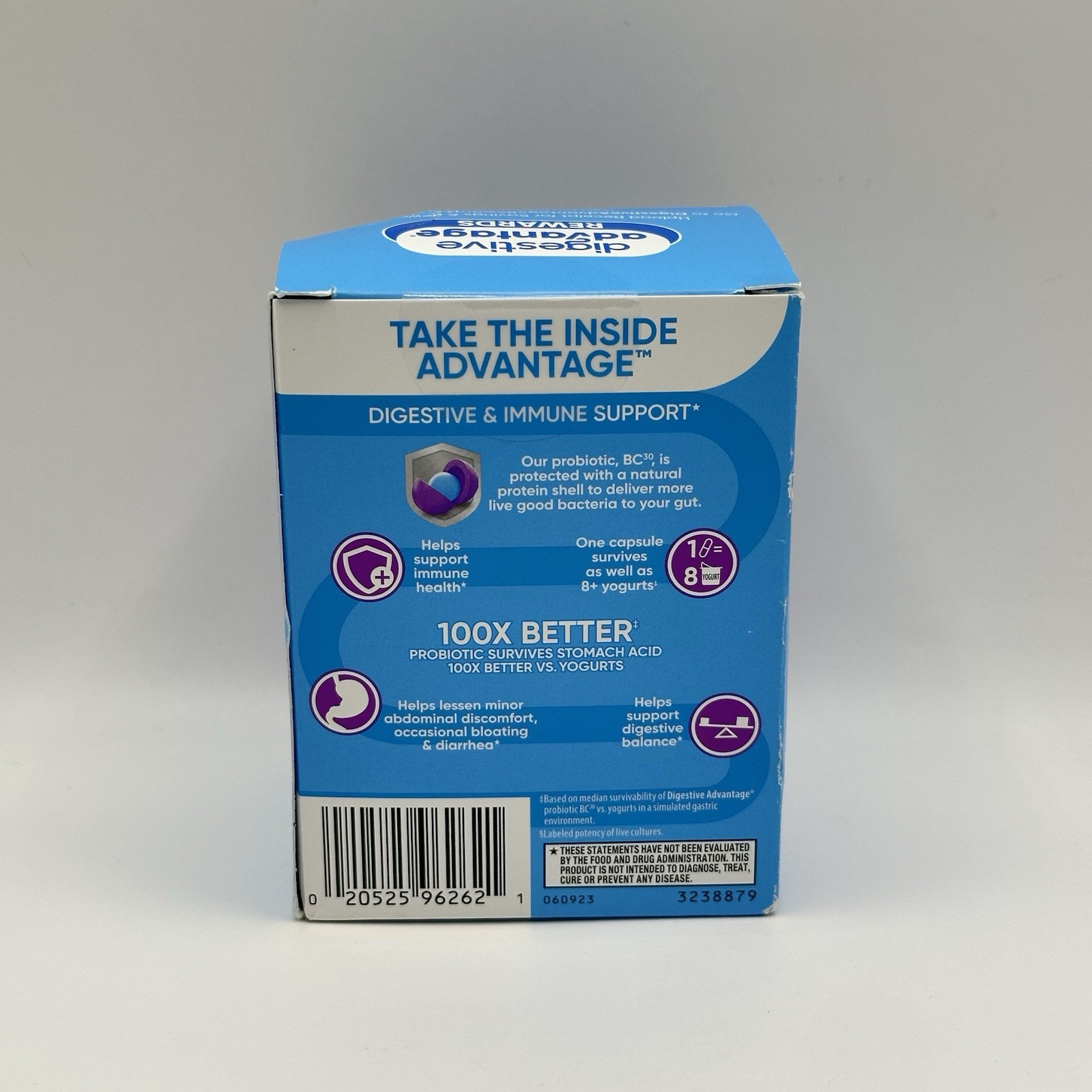 Digestive Advantage®, Daily Probiotics, 60 Capsules Exp 2027