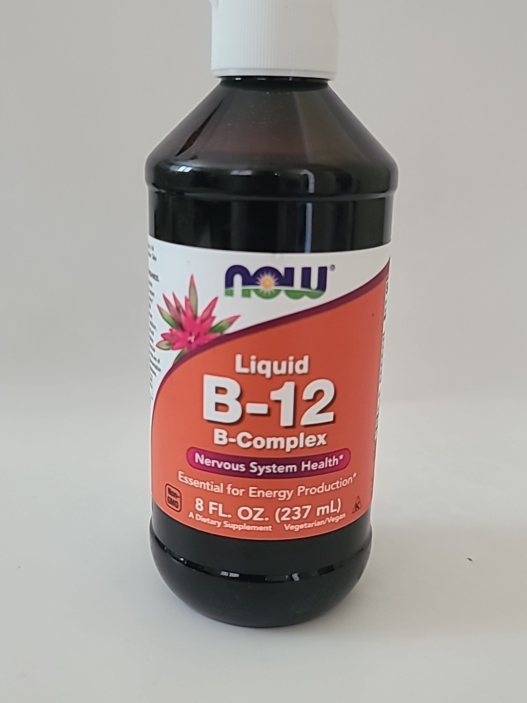 ( 1 ) NOW Foods Liquid VITAMIN B-12 Complex 8 fl oz / 237 mL• EXP : 10/2026