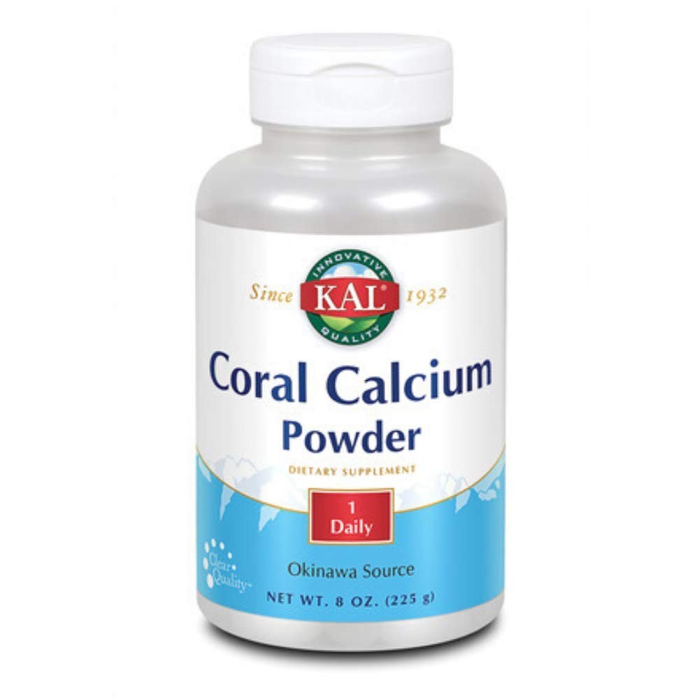 Coral Calcium Powder 1000 mg Tablets, Unflavored, 8 8 Ounce (Pack of 1)