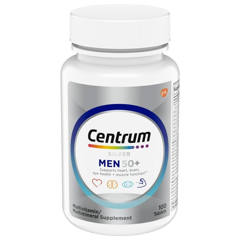Centrum Silver Men 50 Plus – 100 Tablets