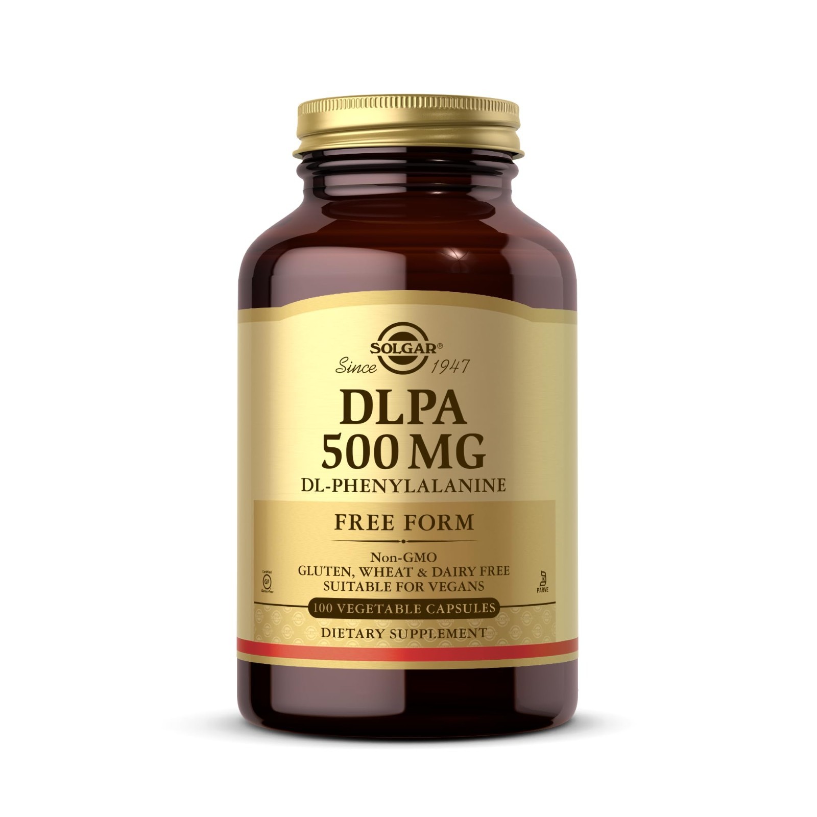 500mg DLPA Capsules – 100 Vegan Capsules for Mood Support & Amino Acids