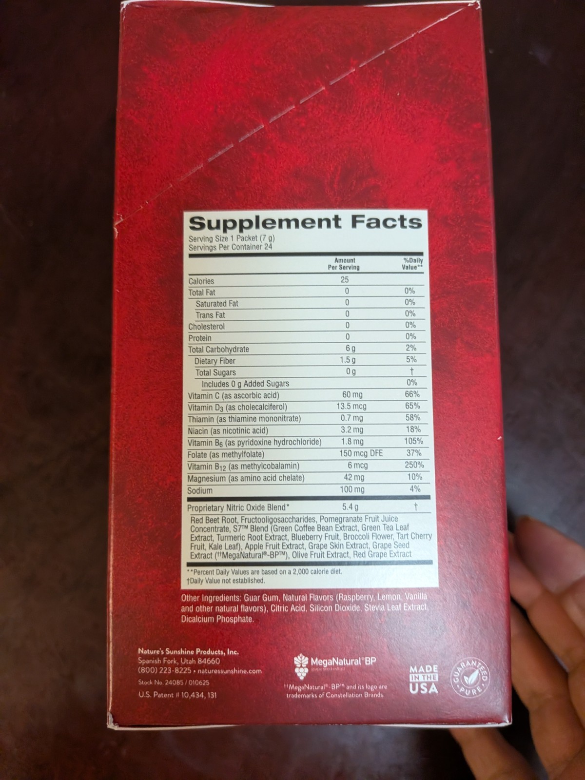 Nature’s Sunshine Power Beets 30 Stick Packs Superfood Booster New Exp. 07/2026