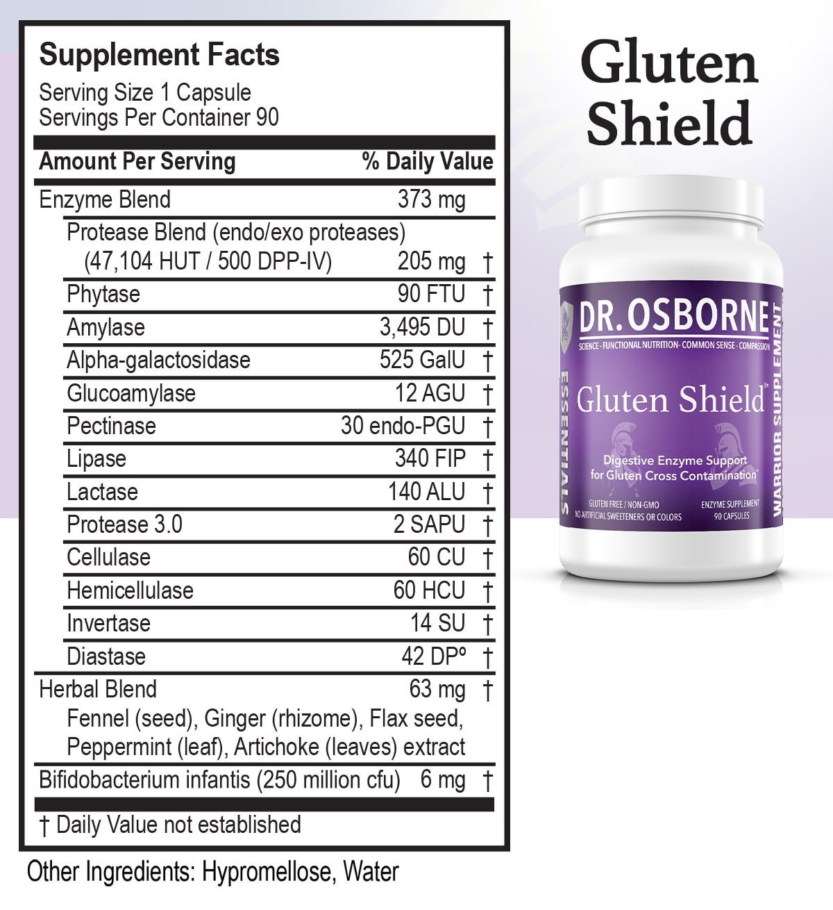 Gluten Shield® – Digestive Enzyme Support for Gluten Cross-Contamination