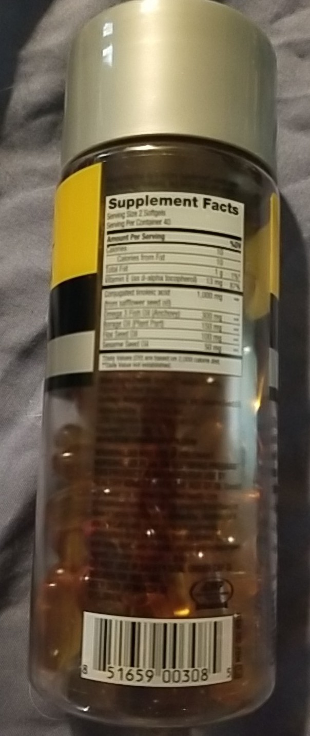 Ab Cuts CLA Belly Fat Formula 80 Easy-to-Swallow Softgels EXP 9/27 AbCuts