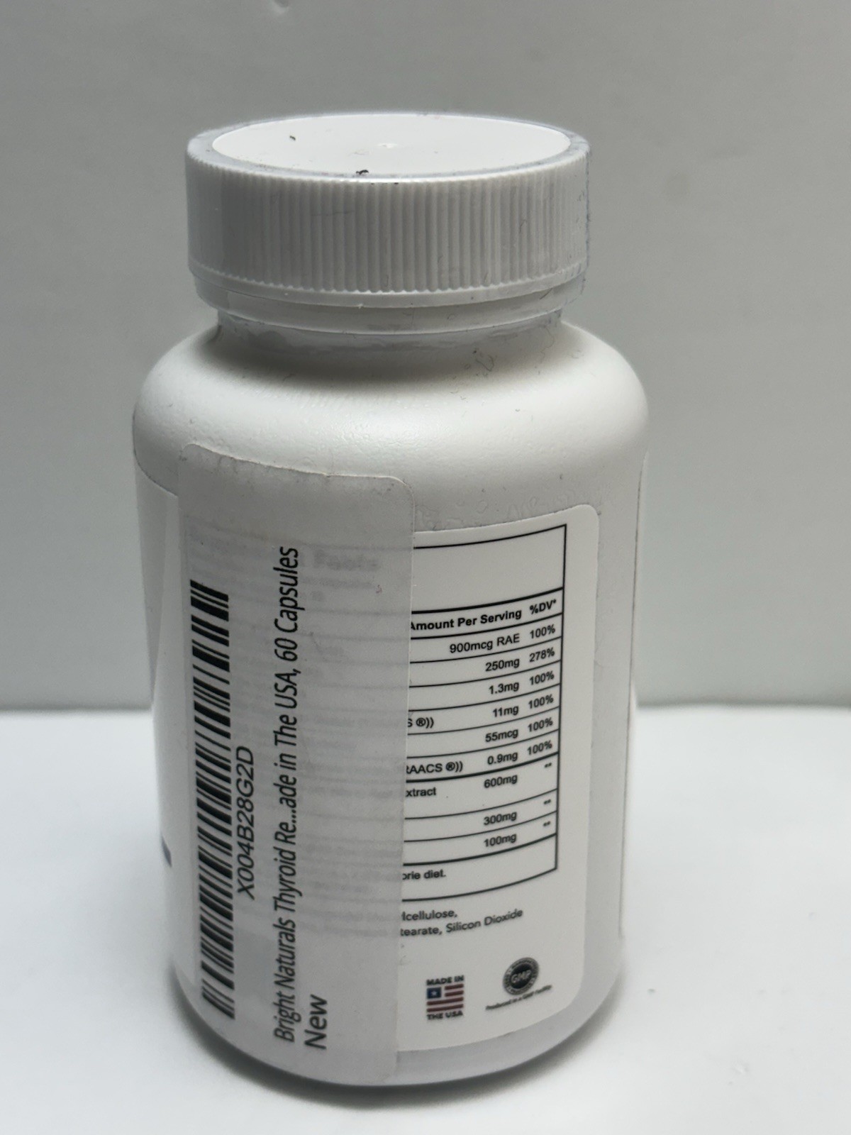 Bright Naturals Thyroid Renew – 60 Capsules *** EXP 07/2026 ***