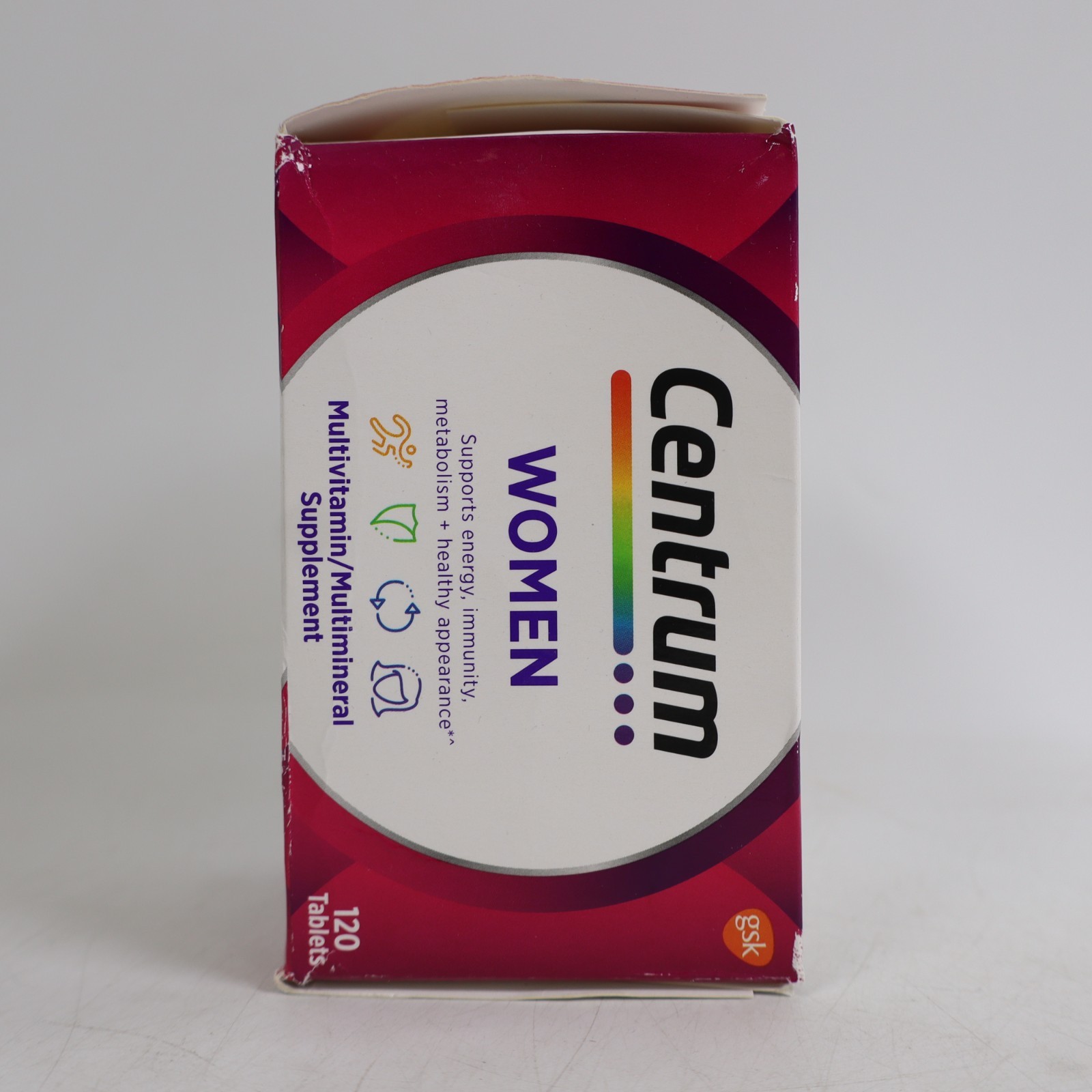 Centrum Women Multivitamin/Multimineral Supplement Tablets – 120ct EXP 05/2026