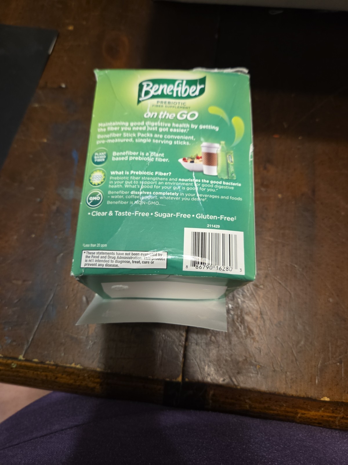 Benefiber On The Go Prebiotic Fiber Supplement Powder 28 Servings BB 04/27
