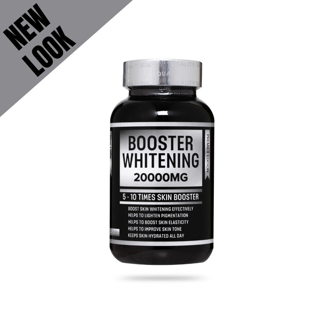 Premier Edition Booster Whitening 20000mg 50 caps skin booster + DEtox drink 8g