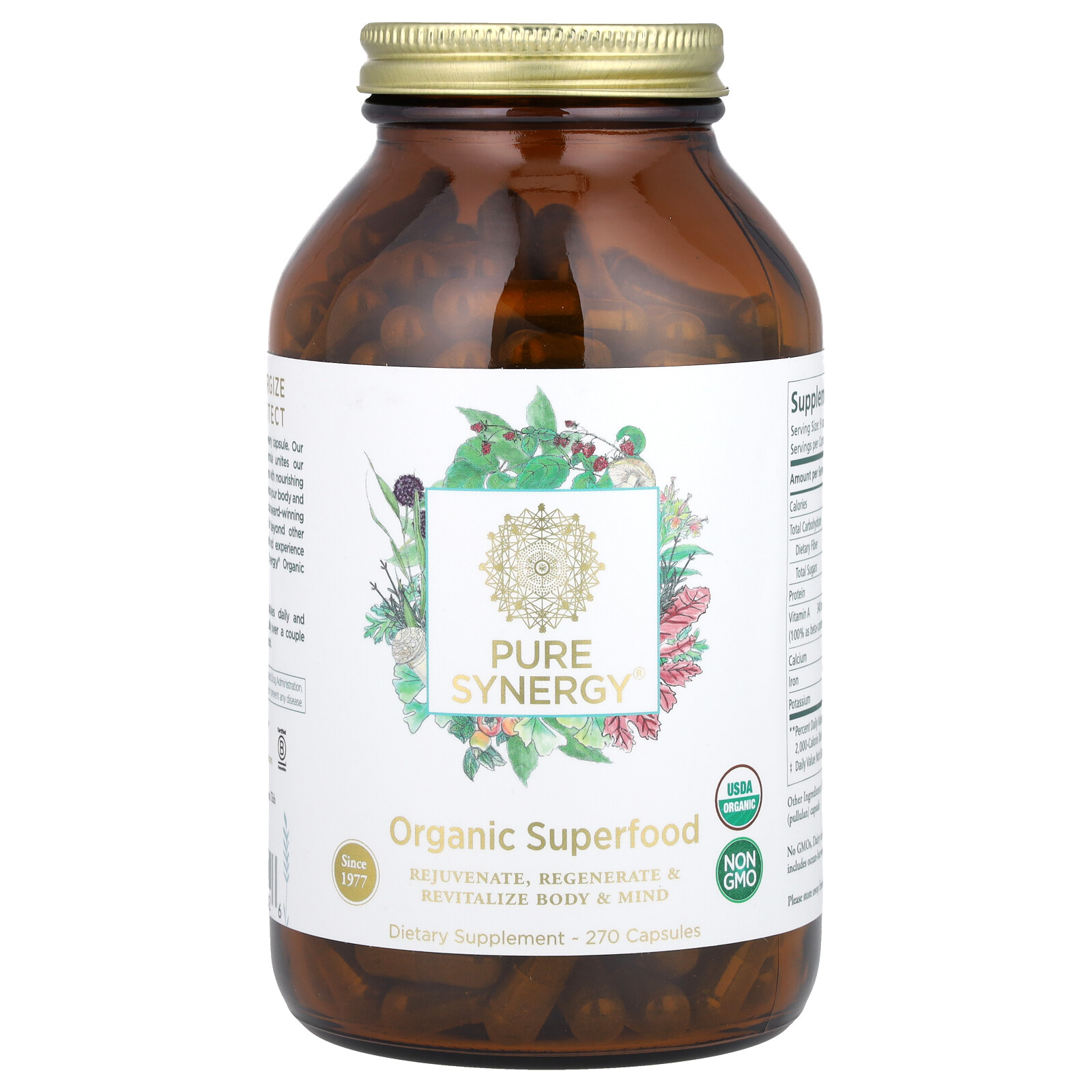 Organic Superfood, 270 Capsules