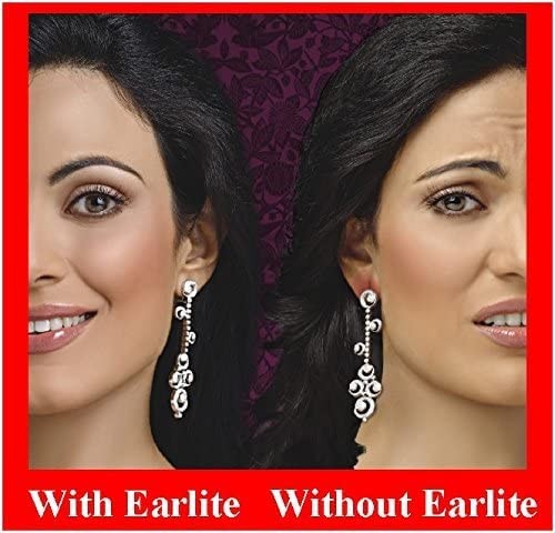 EarLite 180 (60 Ea X 3 packs) Invisible Earring 60 Count (Pack of 3), CLEAR