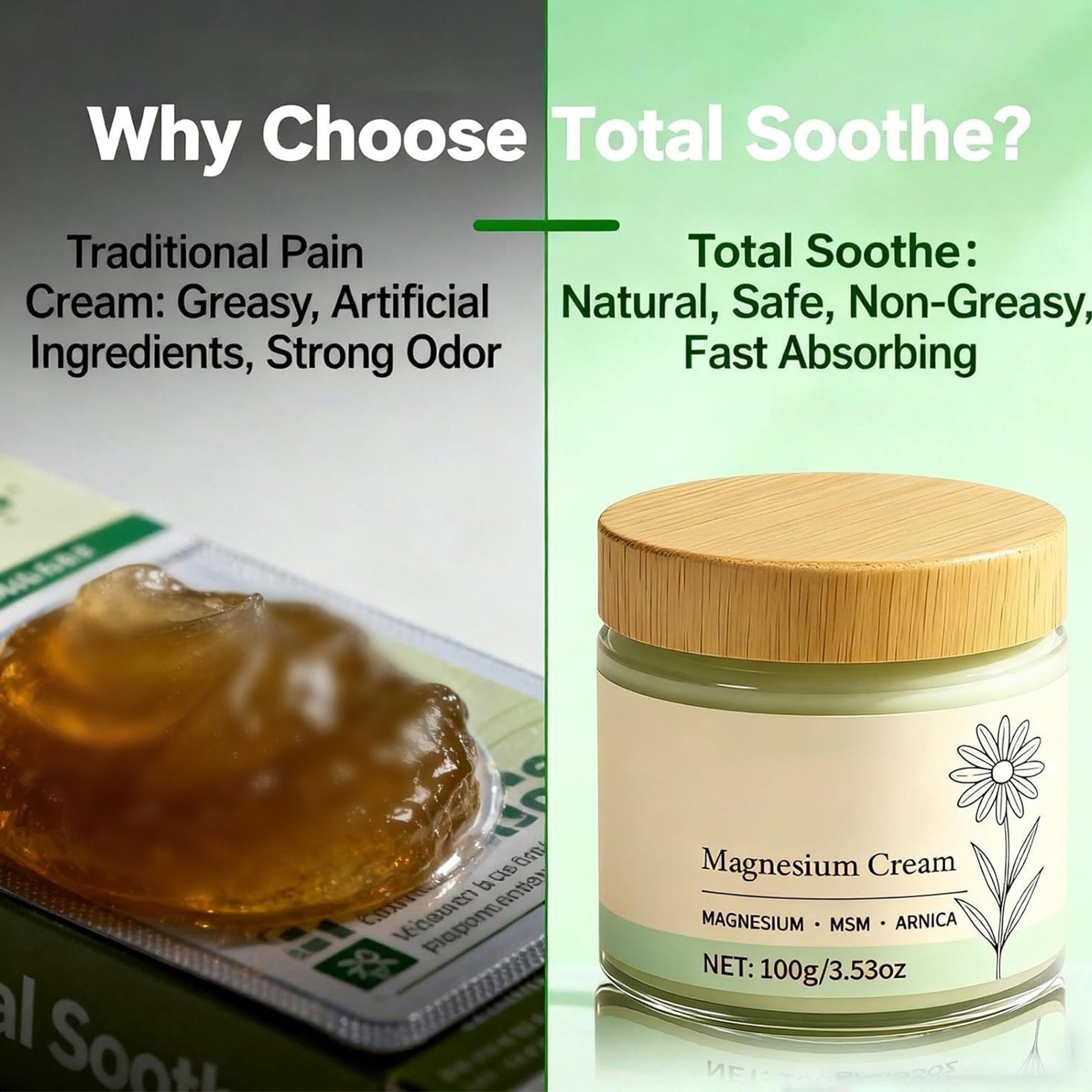 Joint Relief Cream 100g Muscle Soothing Cream Quick-Absorbing Bone Balm-