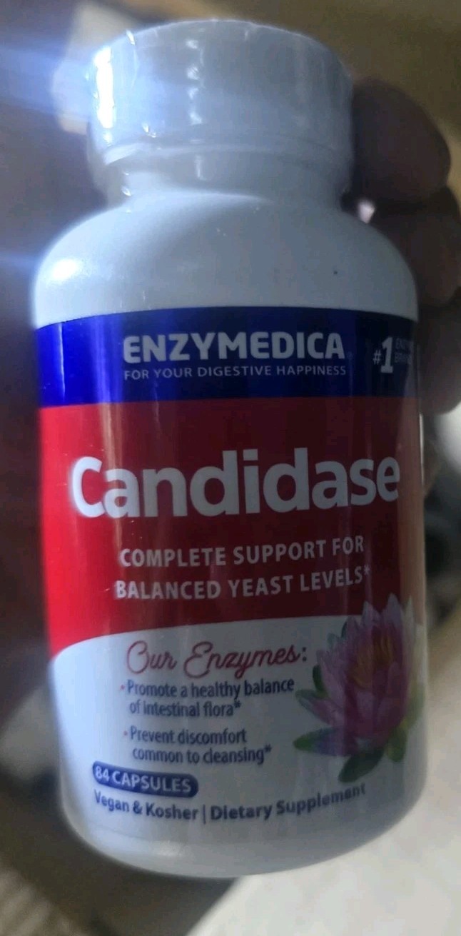 Enzymedica Candidase 84 Capsules Exp Date 4/27