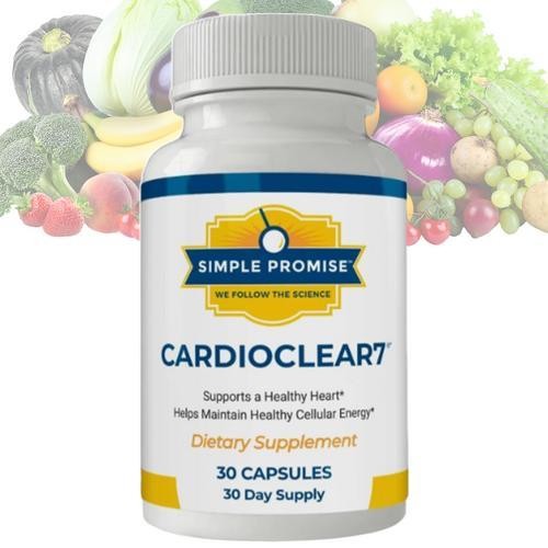 Cardio Transparent 7 – Capsules 30 New/Sealed Exp 9/2026 Free Shipping!