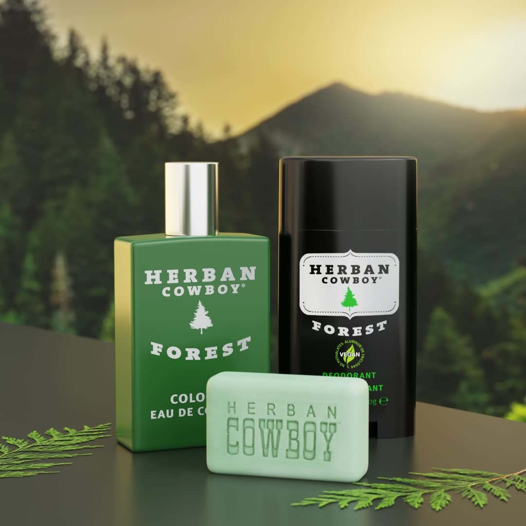 Herban Cowboy Forest Deodorant Maximum Protection 2.8 8.4 Ounce (Pack of 1)