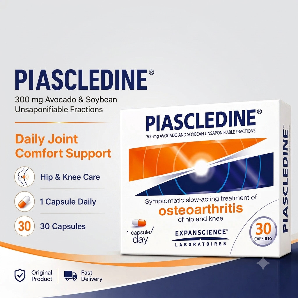 Piascledine 300mg 30`s Capsules Anti Rheumatic Osteoarthritis Joint Pains