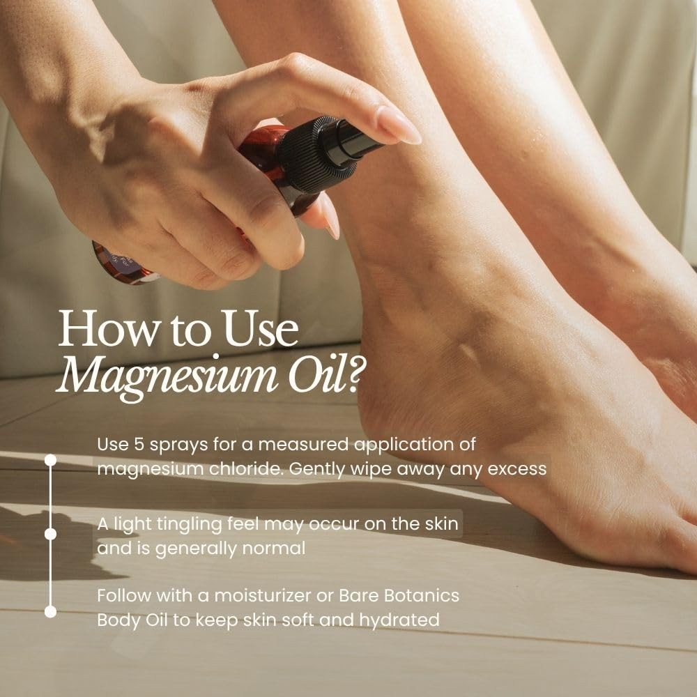 Magnesium Oil Spray 4oz Unscented | Topical Magnesium Chloride Mist from the …