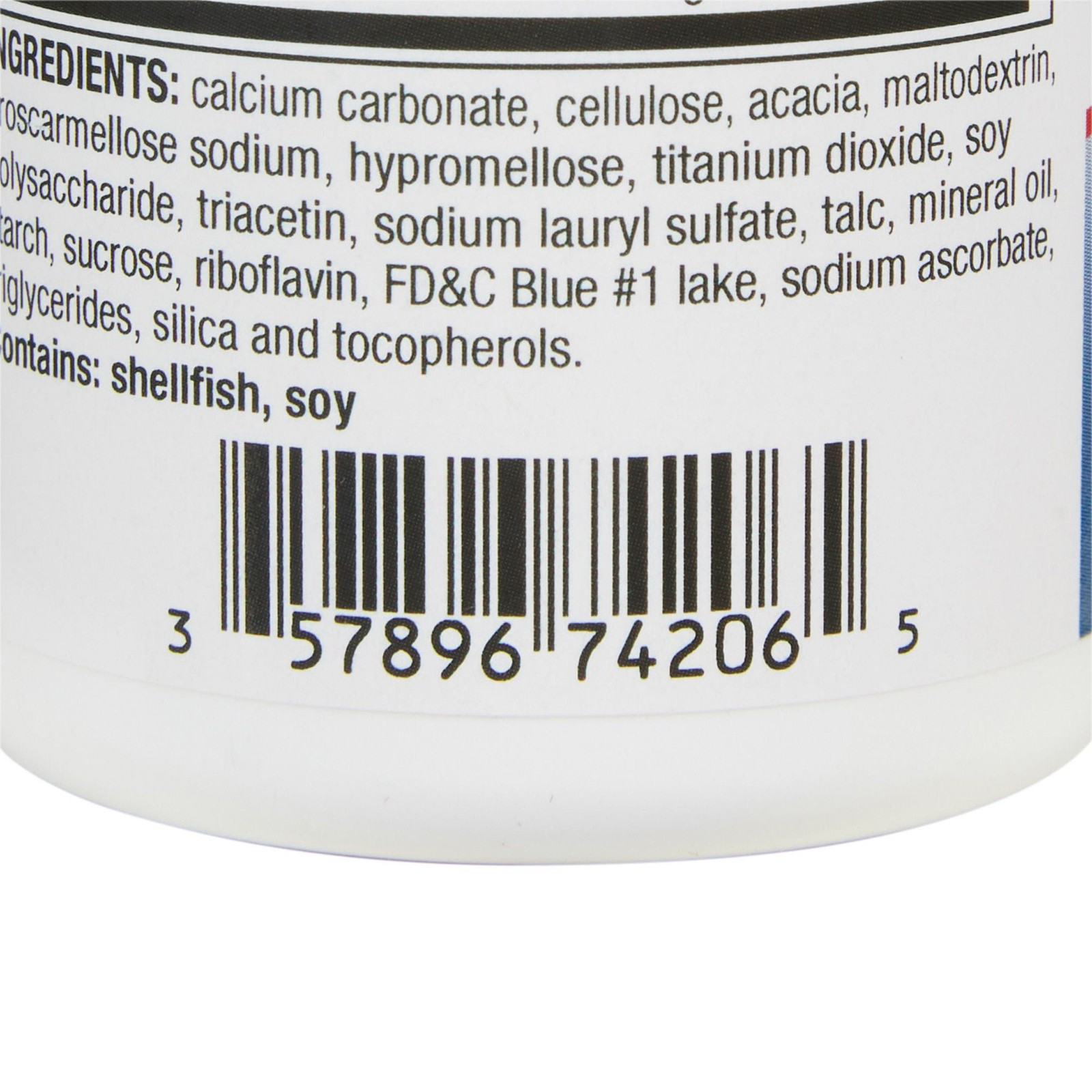Geri-Care Calcium Tablet 500 mg 742-06-GCP 1 Bottle 60 per Bottle