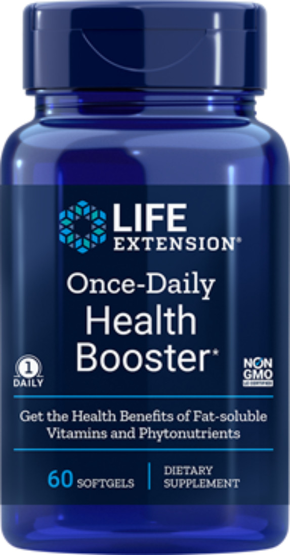 TAKE OFF $162! 12 PACK SALE Life Extension Once-Daily Health Booster 60 gels