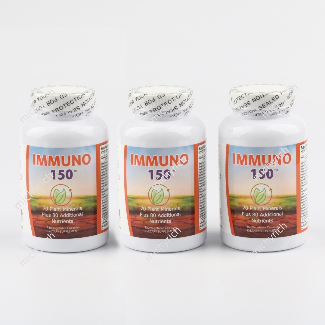 3Pack IMMUNO The Ultimate Multivitamin & Immune Support Supplement 150 Capsules