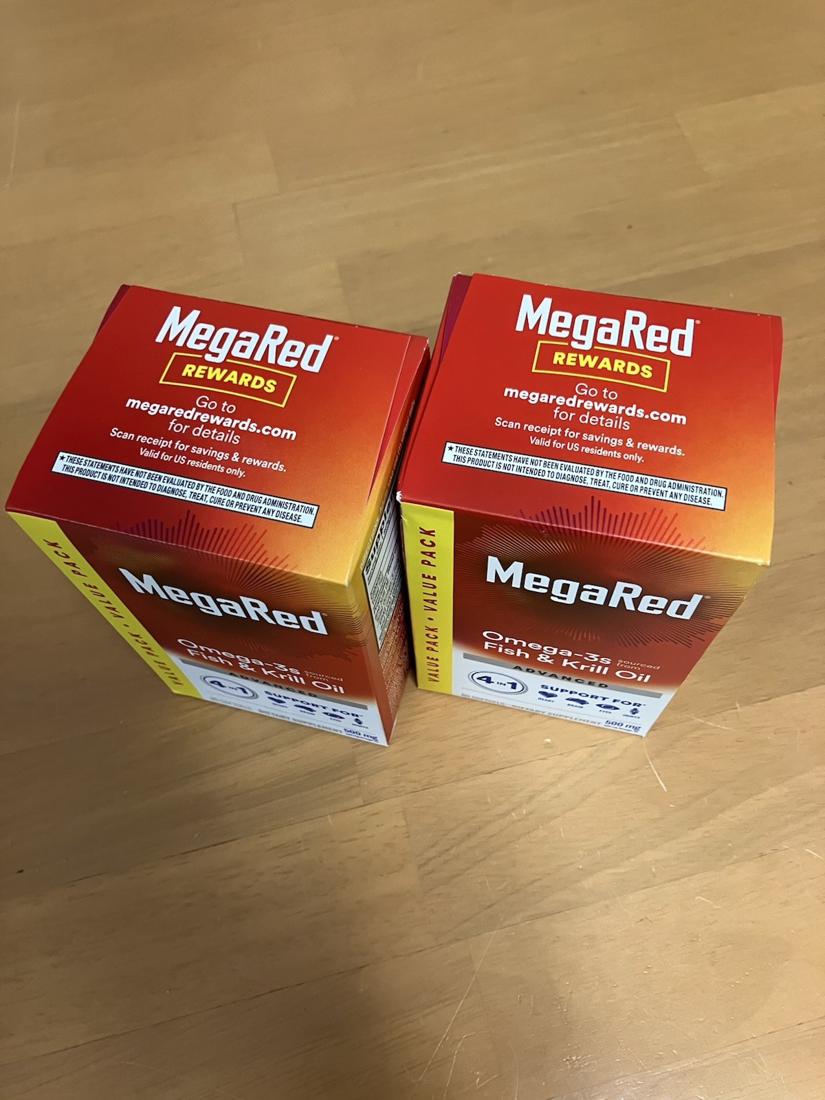 2-Mega Reds OMEGA 3 Krill Oil Soft Gels, 160ct. Total, SHIPS FREE* Exp. 09/2027