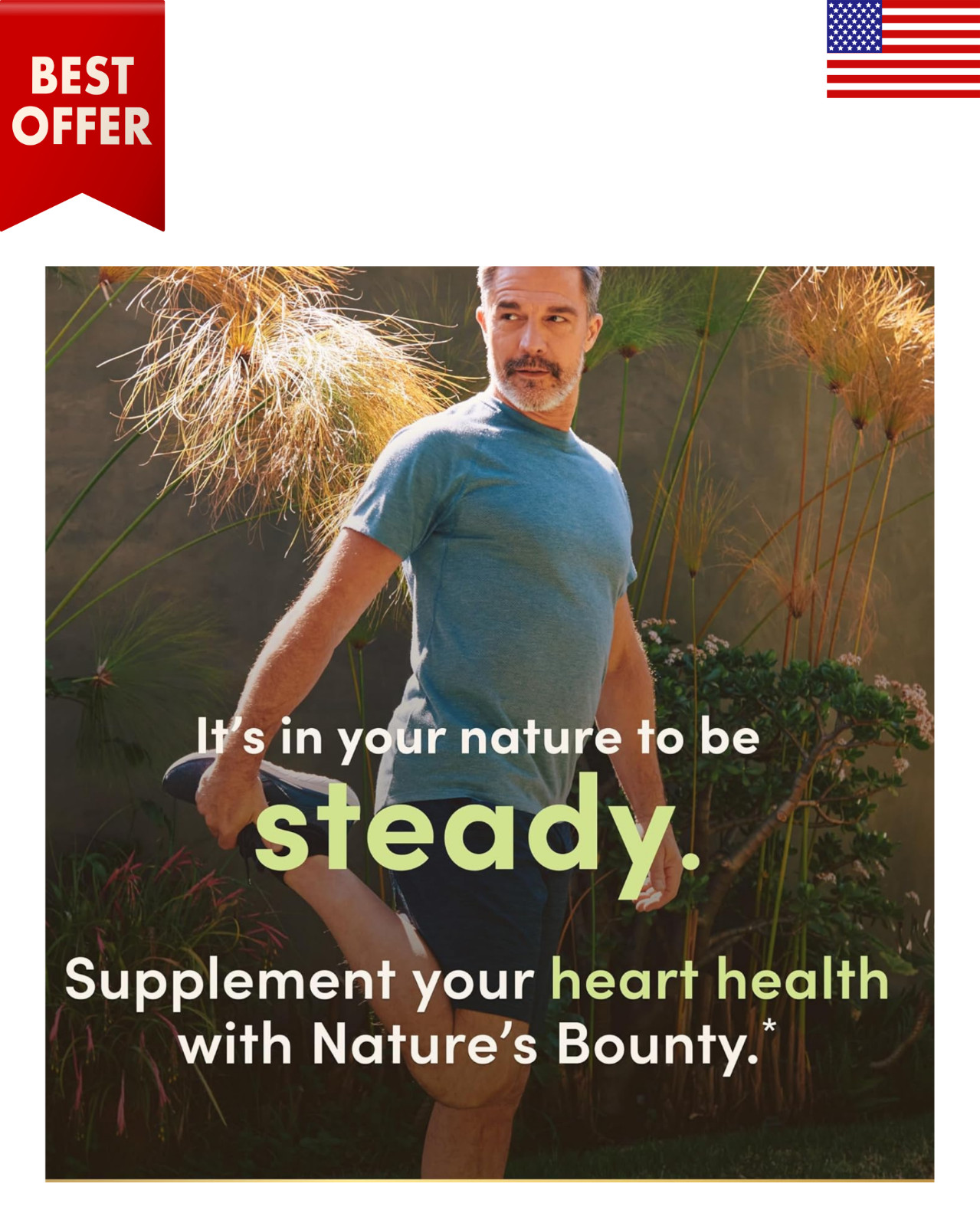 Nature’s Bounty Fish Oil Omega 3 Supplements – Supports Heart Health, 1200 Mg!!!