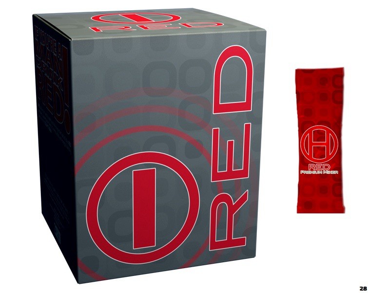 b:fit RED For Men Powdered Supplement 30 Stick Packs Vitamins Minerals