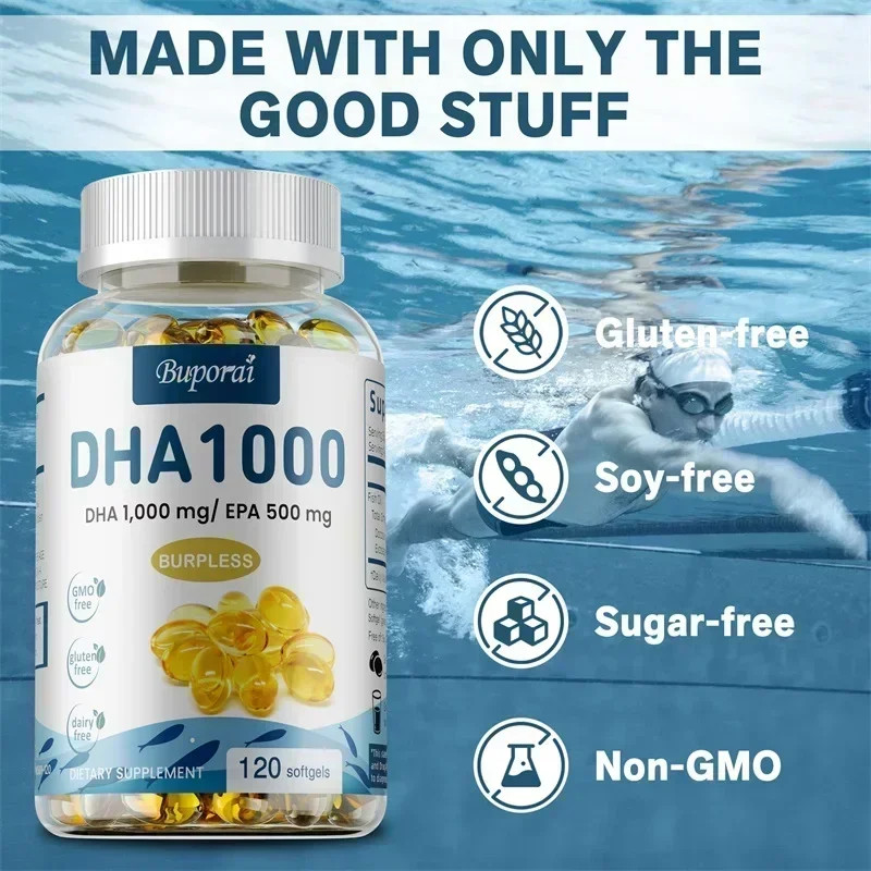 DHA 240pcs – Relieve Brain and Joint Fatigue, Support Bone and Heart Health