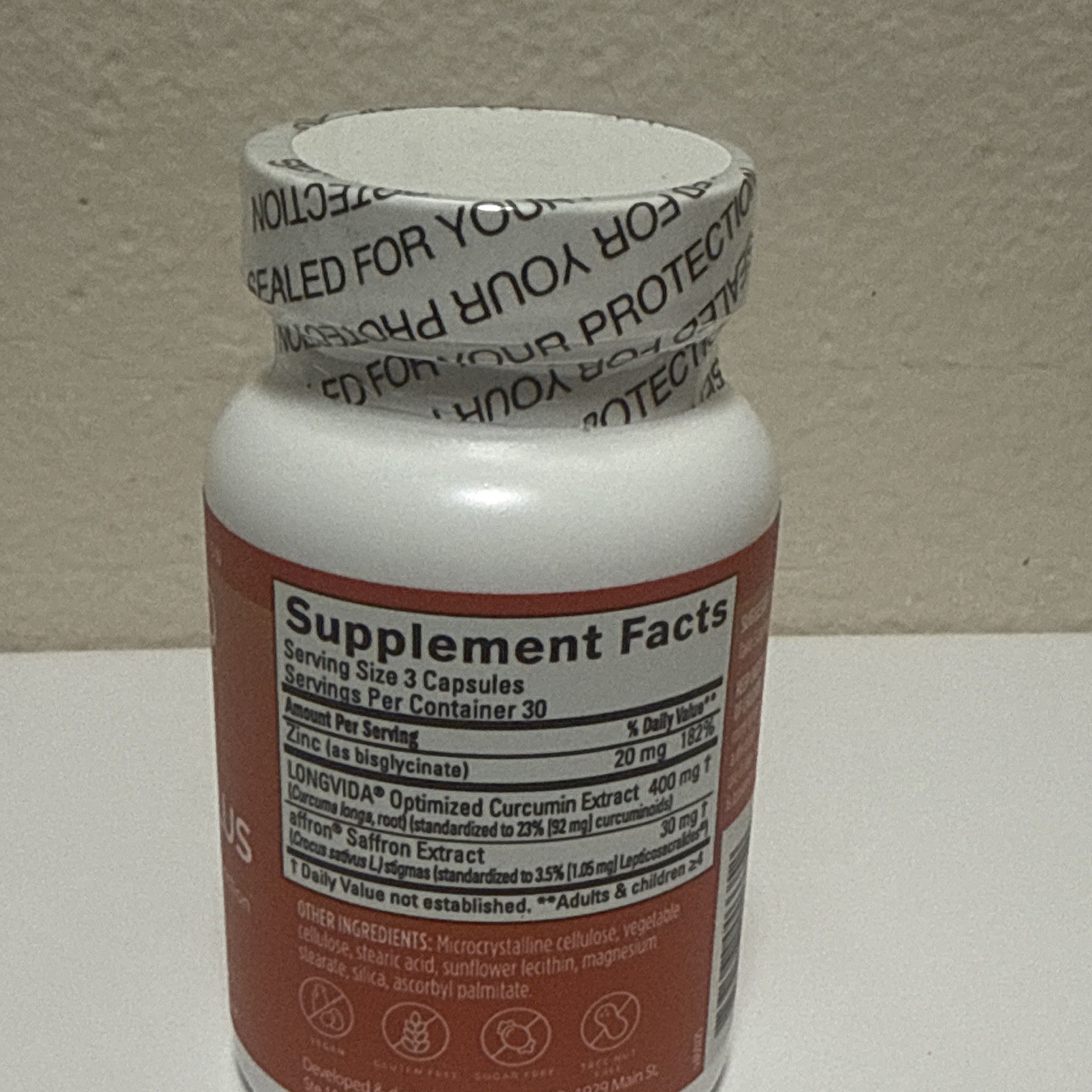 BrainMD Happy Saffron Plus Capsules 90ct Saffron Flower Extract