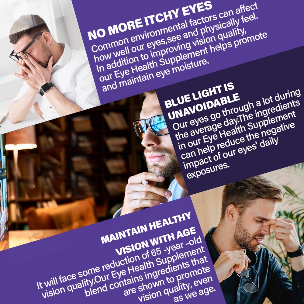 Eye Vitamins Lutein Zeaxanthin 120 Caps Vision Support
