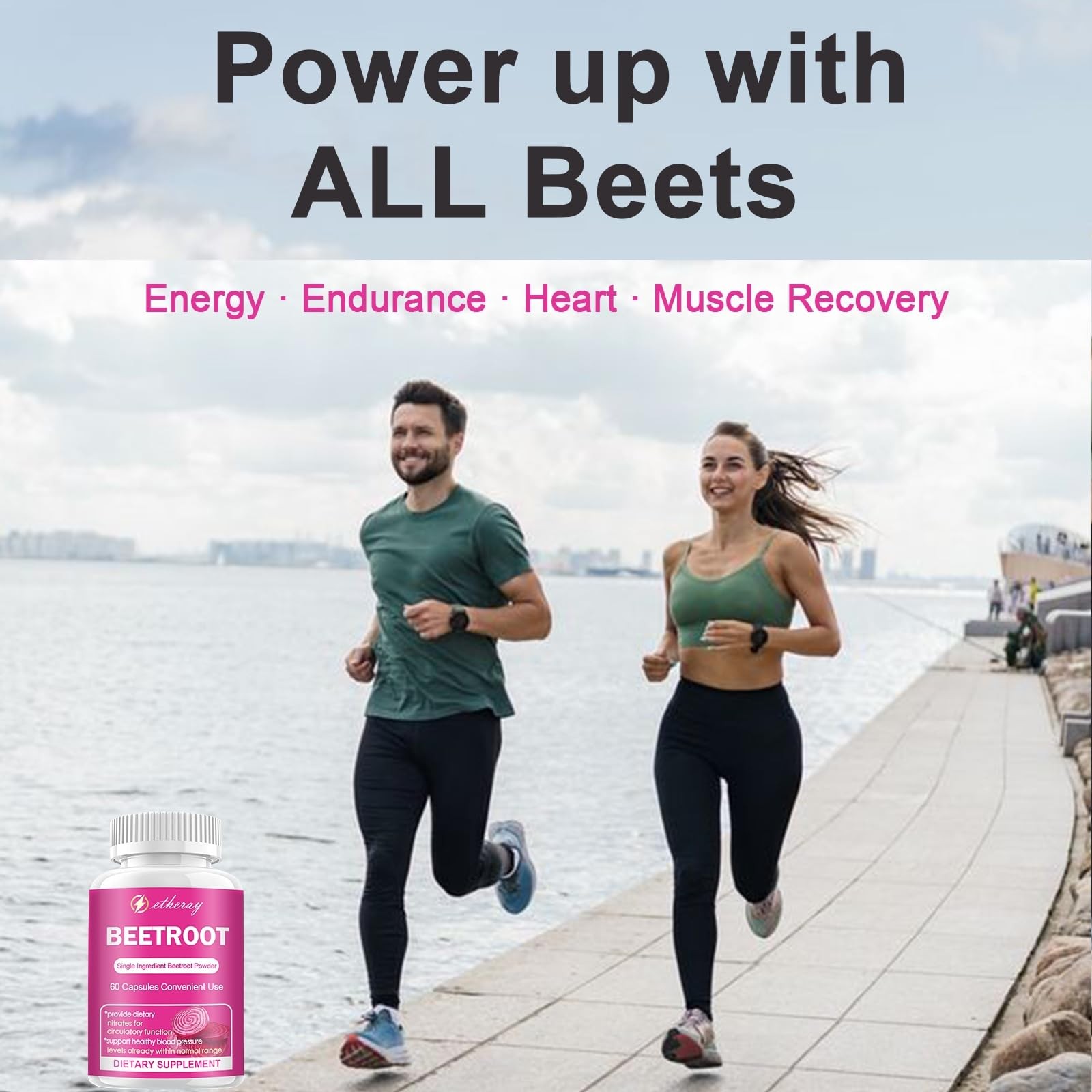 etheray Beet Root Capsules 60 Count