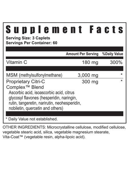 Youngevity MSM Ultra / 180 capsules