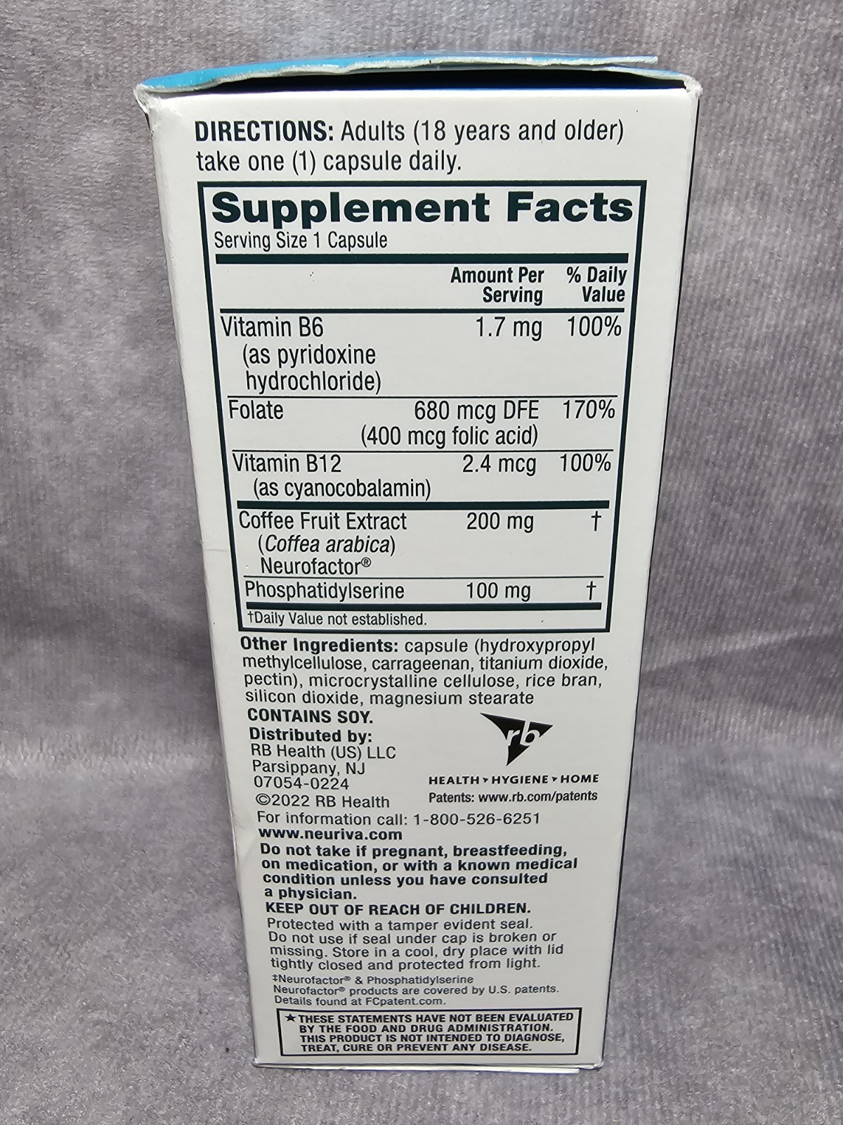 Schiff Neuriva Plus Fast-Acting Brain Performance Capsules – 30 Count Exp 09/26+