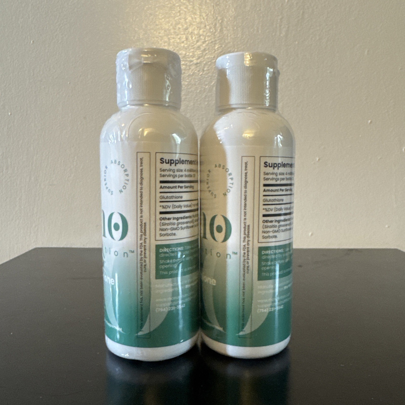 Rho Nutrition Liposomal Glutathione 8FL OZ… (2 Bottles of 4FL OZ each)
