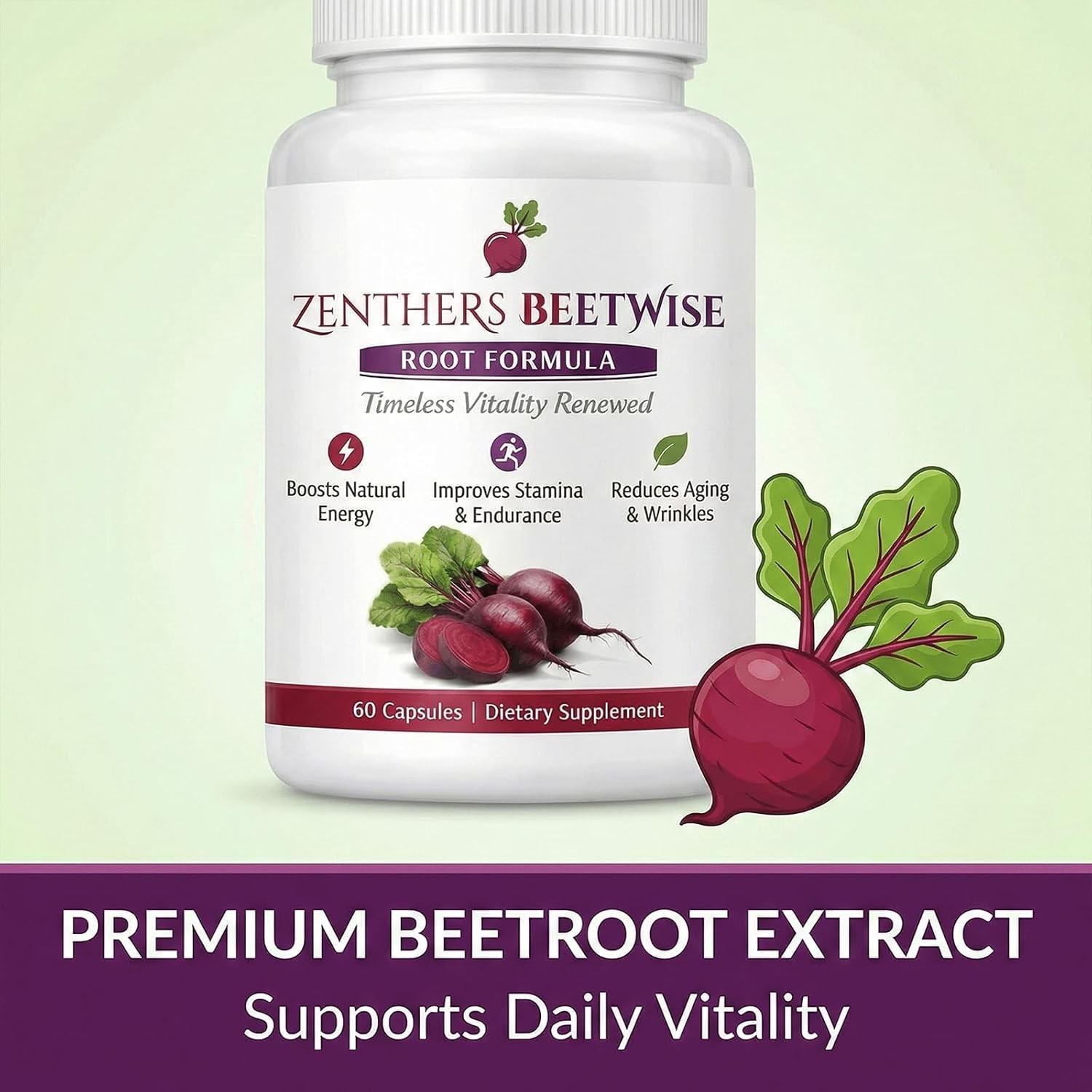 Beetwise, Beetwise Root Formula Cold Pressed，Beetroot Supplement ，Natural Energy