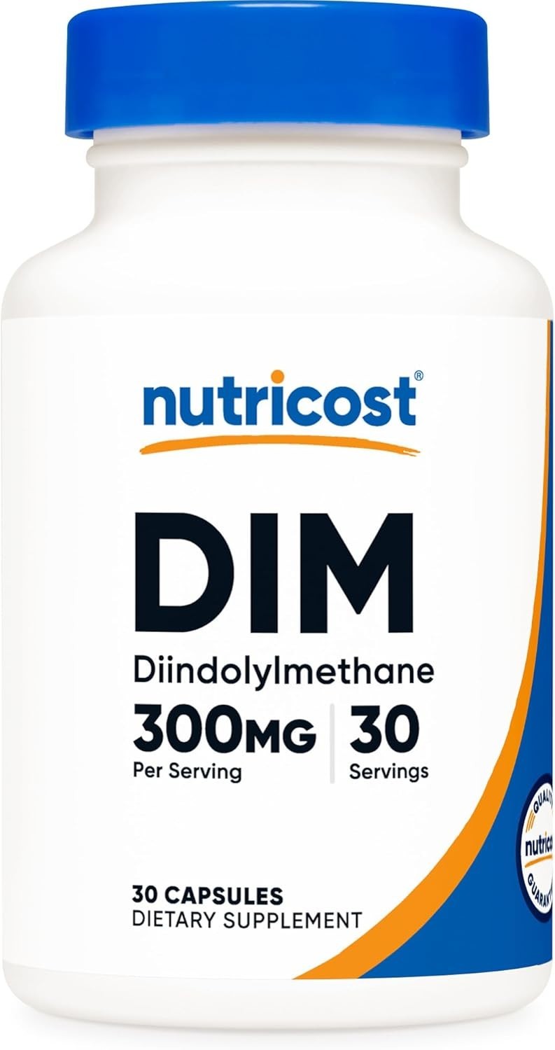 Nutricost DIM Diindolylmethane 300MG, 30 Capsules – Exp 02/28+