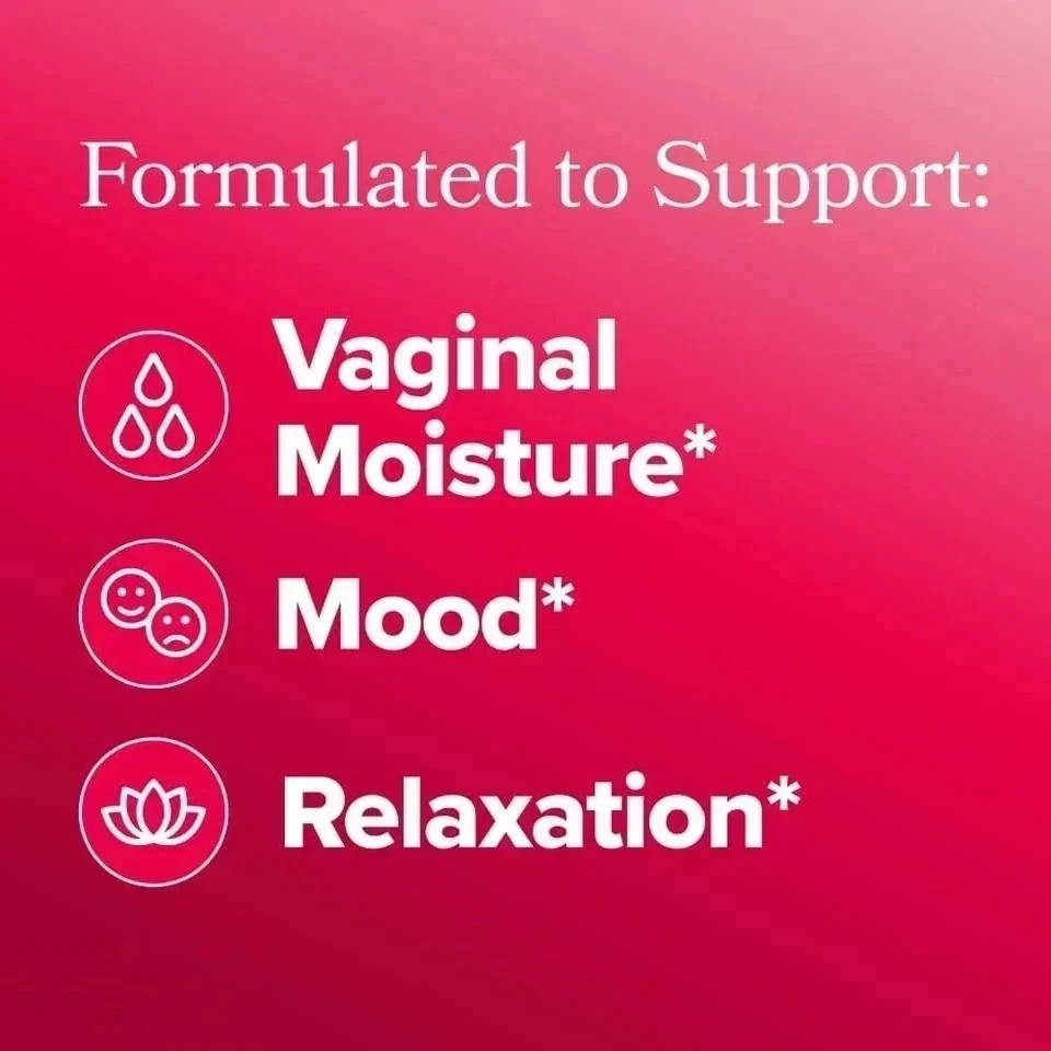 URO Vaginal Moisture Mood Formulated To Support Vaginal Moisture For Health