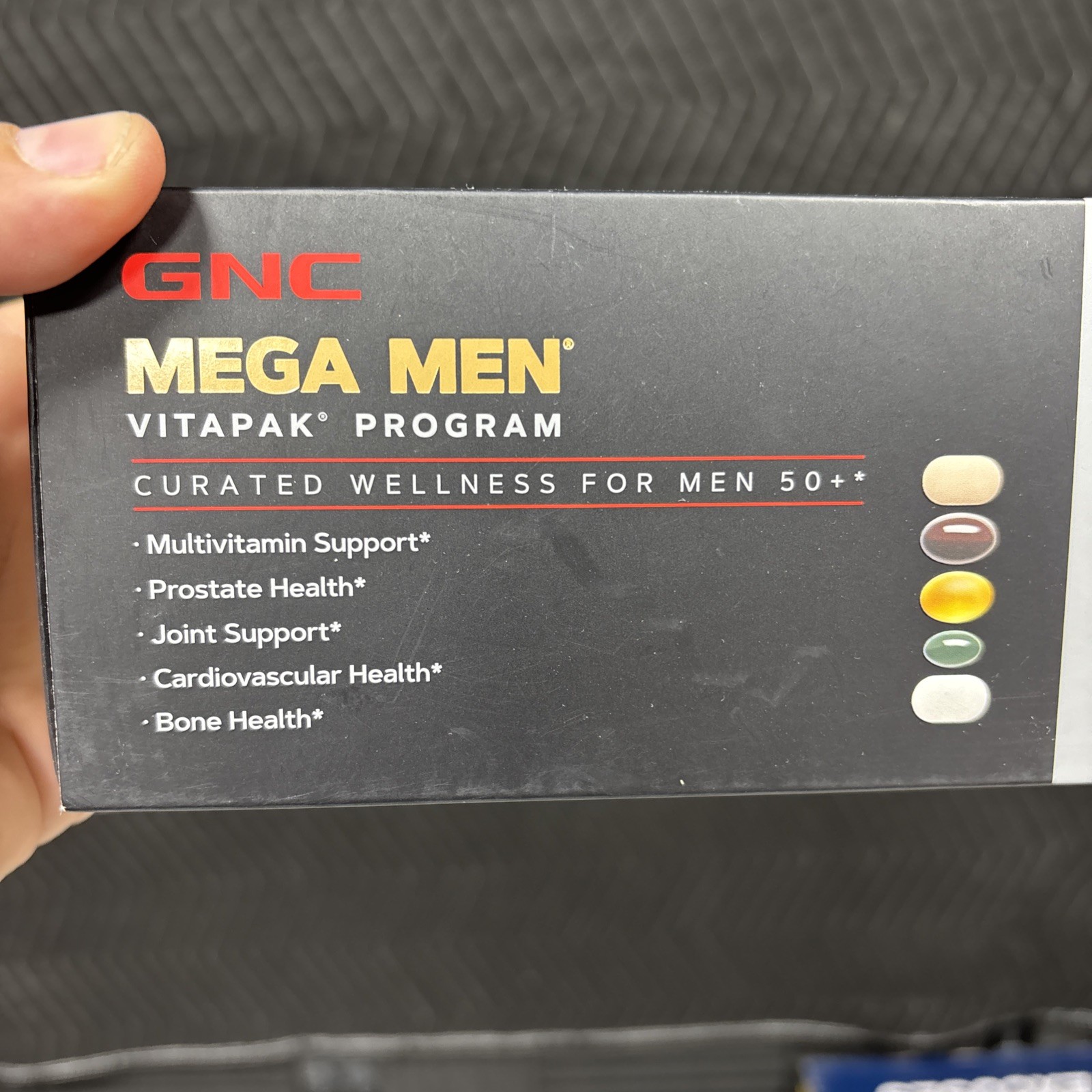 GNC Mega Men 50+ Plus Vitapak Program : 30 Day Supply / 30 Packs