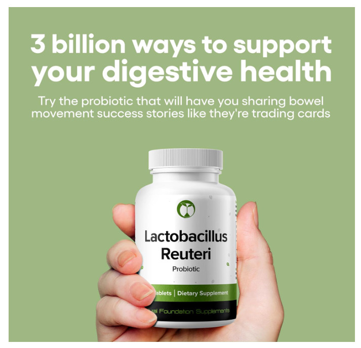 Lactobacillus Reuteri Probiotic Supplement 240 Tablets 3 Billion CFU Probiotics.