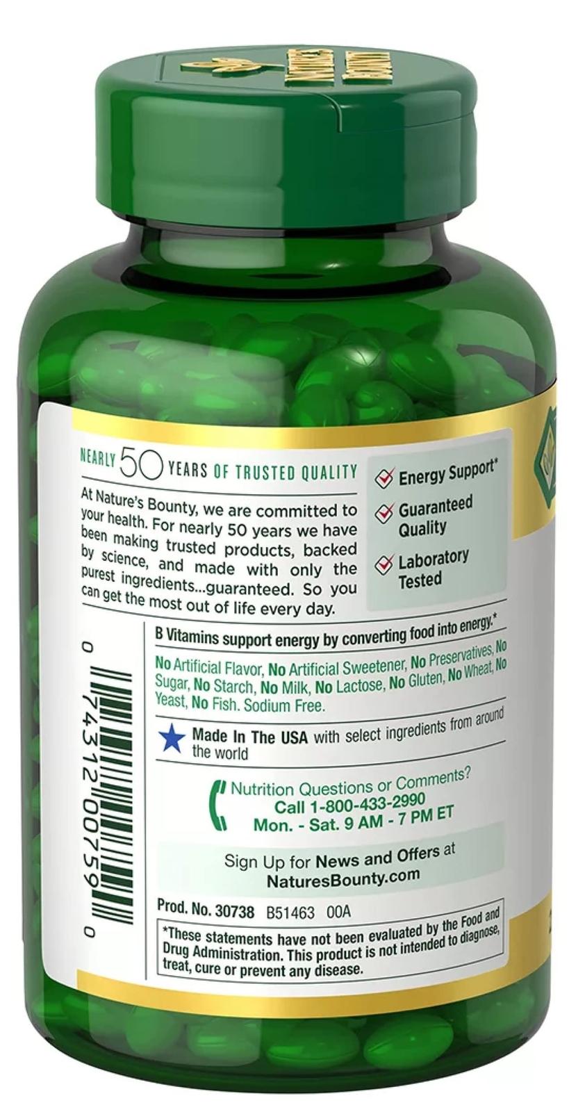 (EXP 06/2026) Nature’s Bounty Biotin 10000 mcg 250 Rapid Release Softgels