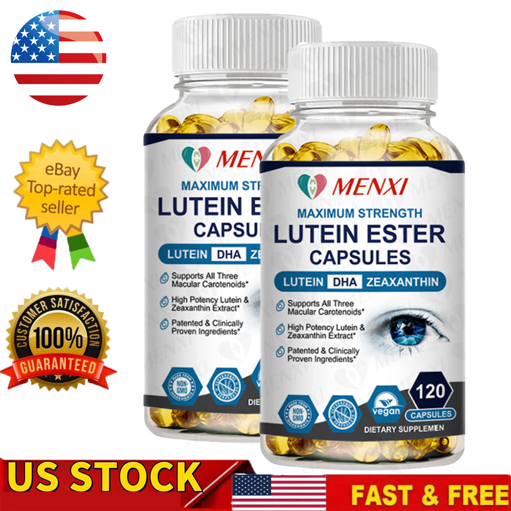 （2Packs） Eye Health Vitamins & Mineral Supplement, Contains Lutein & Zeaxanthin