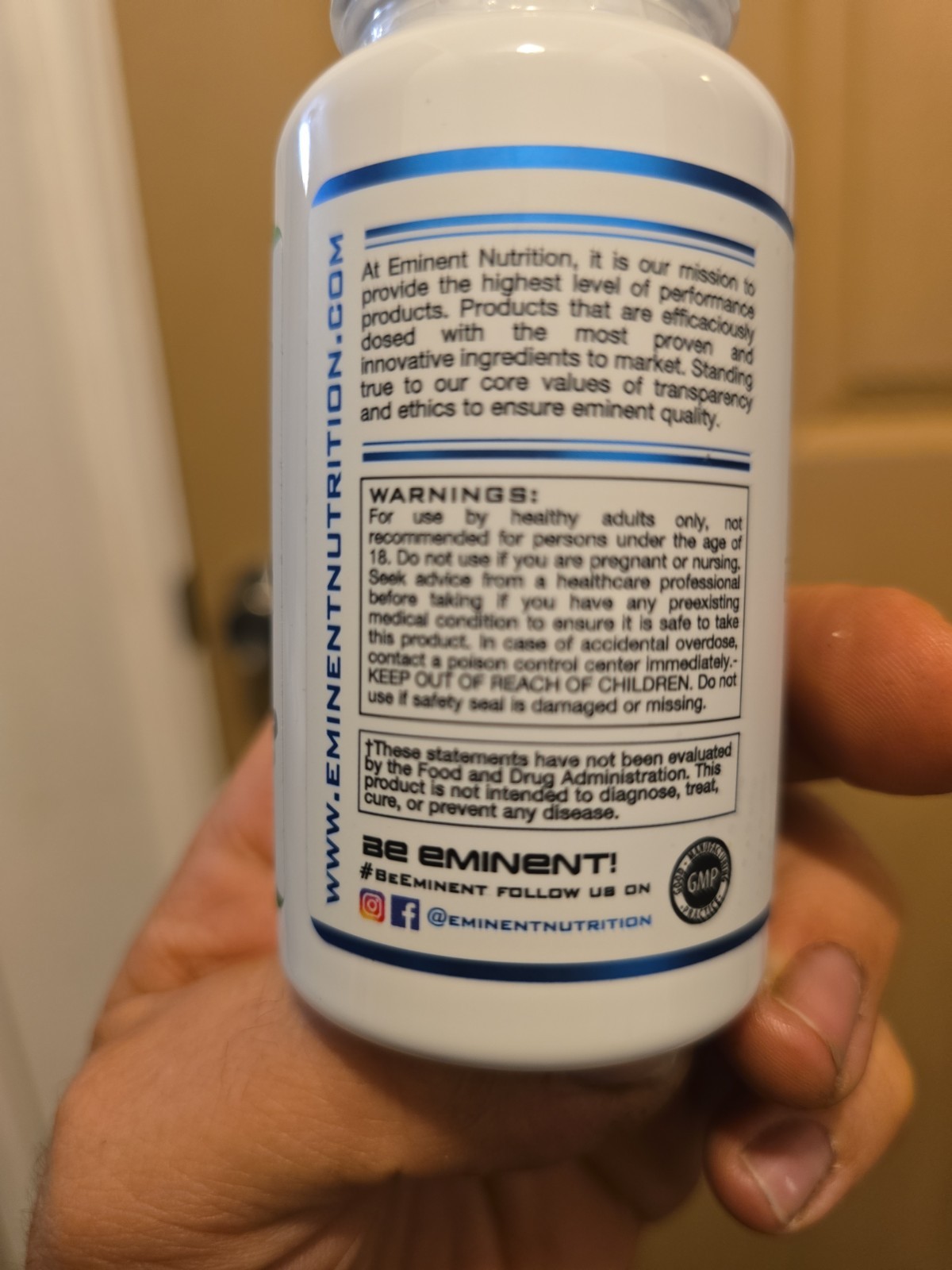 Eminent Nutrition Digestive Enzymes for Gut Health 30 Servings