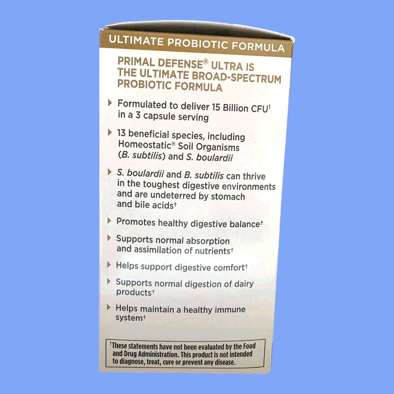 Garden of Life Primal Defense Ultra Probiotic Formula Vegetarian Capsules