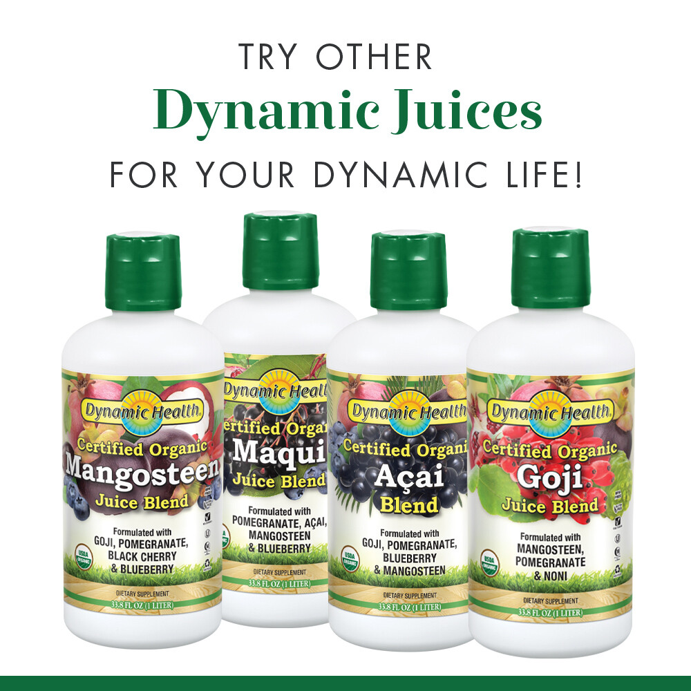 Dynamic Health Certified Organic Moringa Blend Juice | 33.8 oz