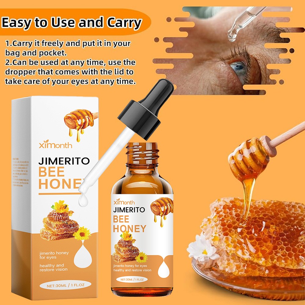 Jimerito Honey for Eyes, Jimerito Honey Eye Drops, Jimerito Bee Honey for Eye