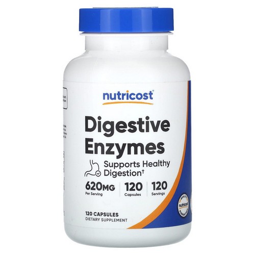 Digestive Enzyme Complex 120 Caps 335 Mg by Nutricost