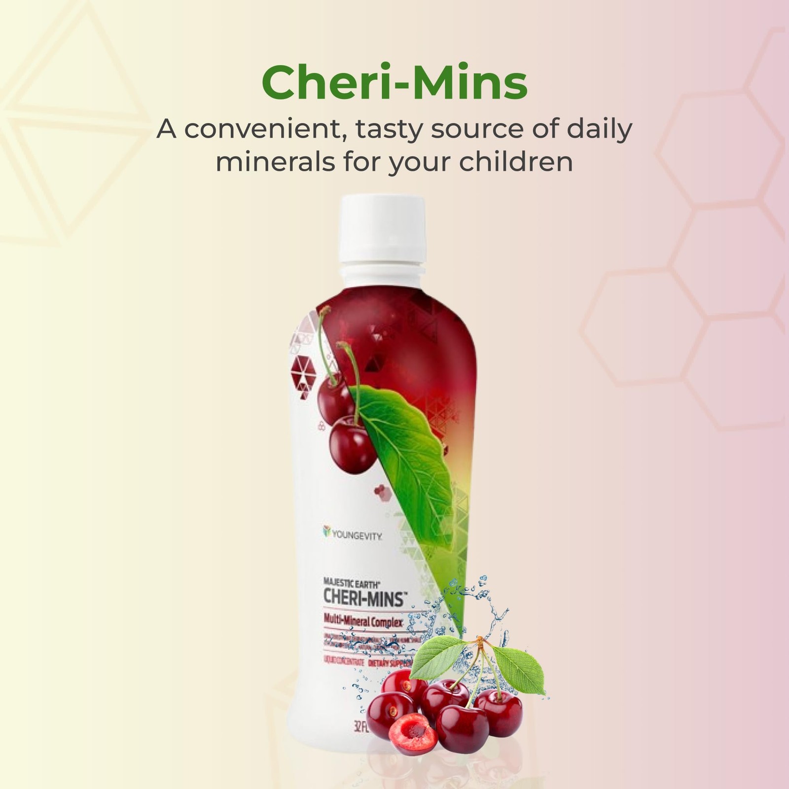 Youngevity CheriMins™ Plant Derived Liquid Minerals Great Tasting Formula 7…