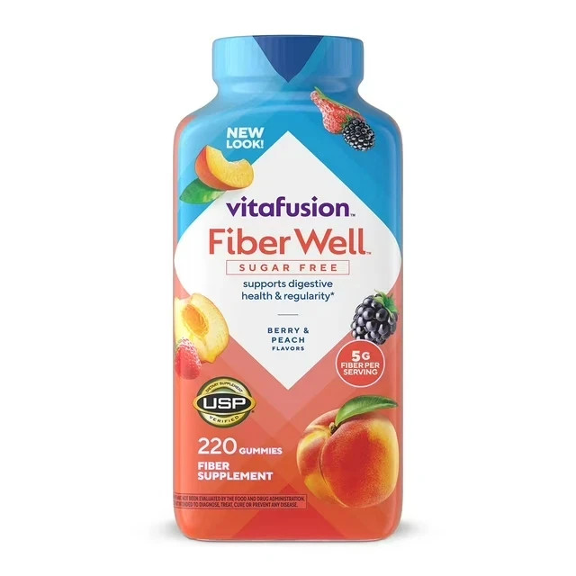 2 PACK – Vitafusion Fiber Well Gummies (220 ct.) {Total 440 Gummies}