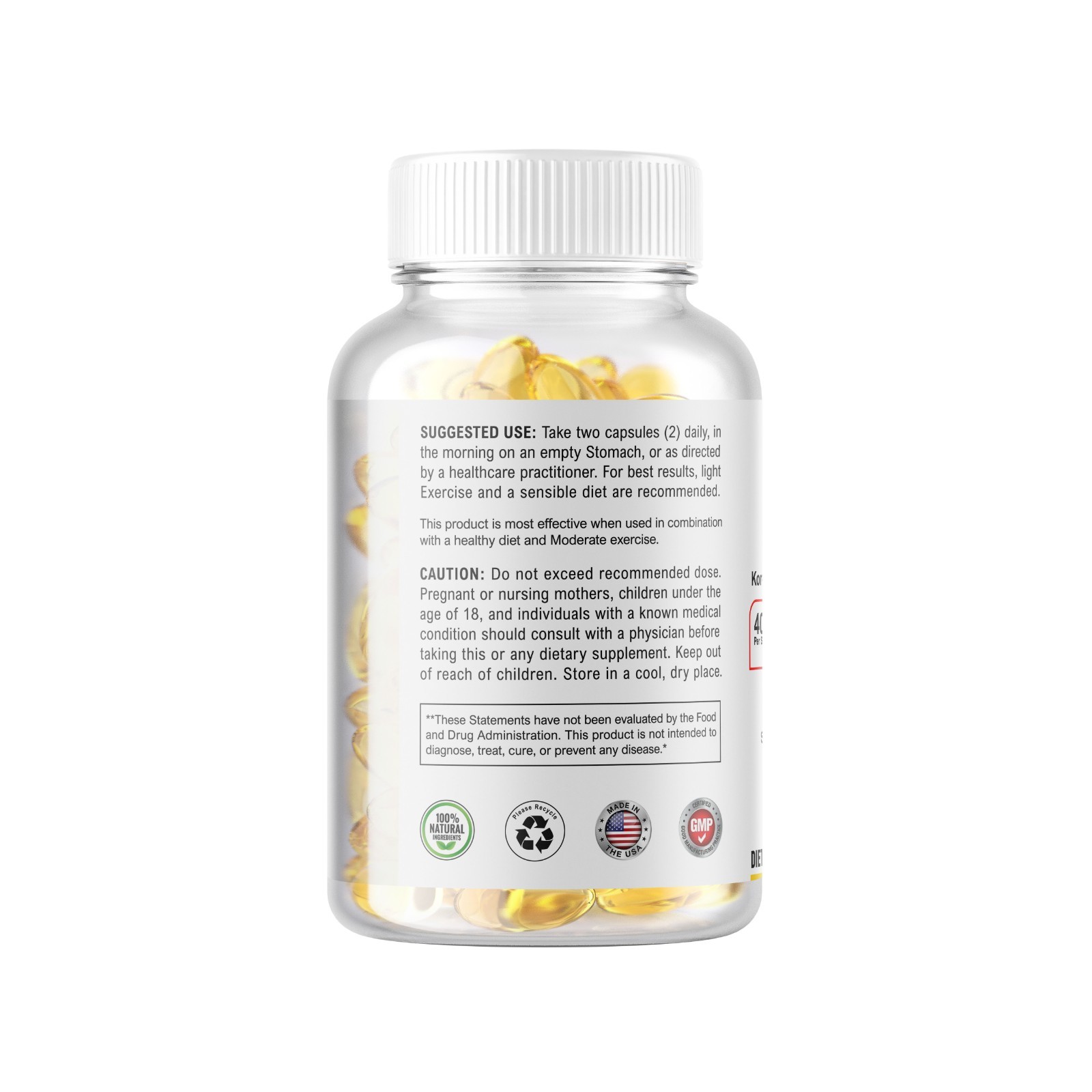 Magnesium Glycinate 400mg 240 Softgels For Sleep, Stress Relief Support Bone