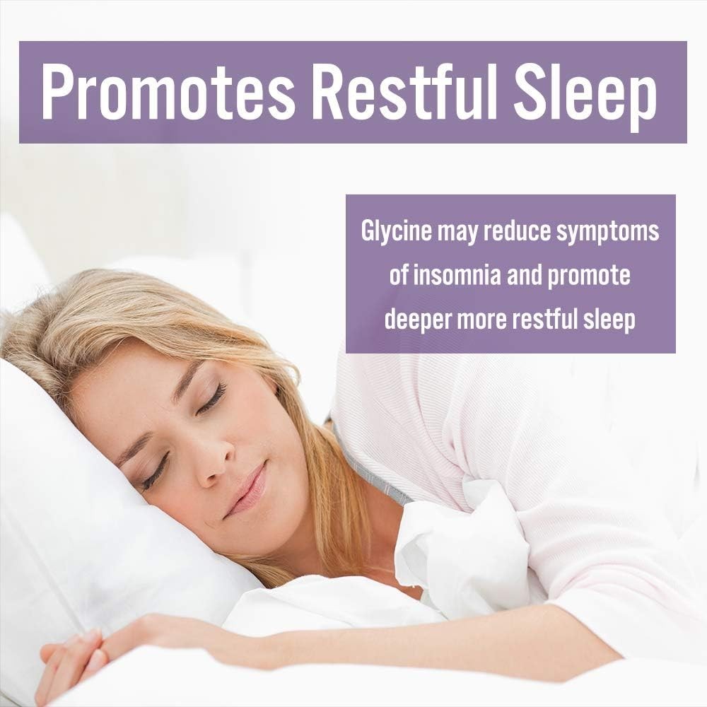 2 lbs of Glycine Powder – Ideal for Restful Sleep, Muscle Recovery & Focus